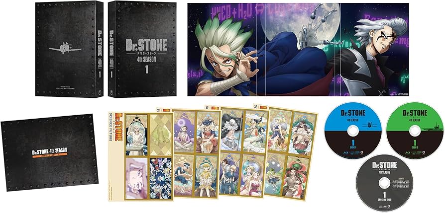 Amazon.co.jp: 『Dr．STONE』 4th SEASON DVD BOX 1 初回生産