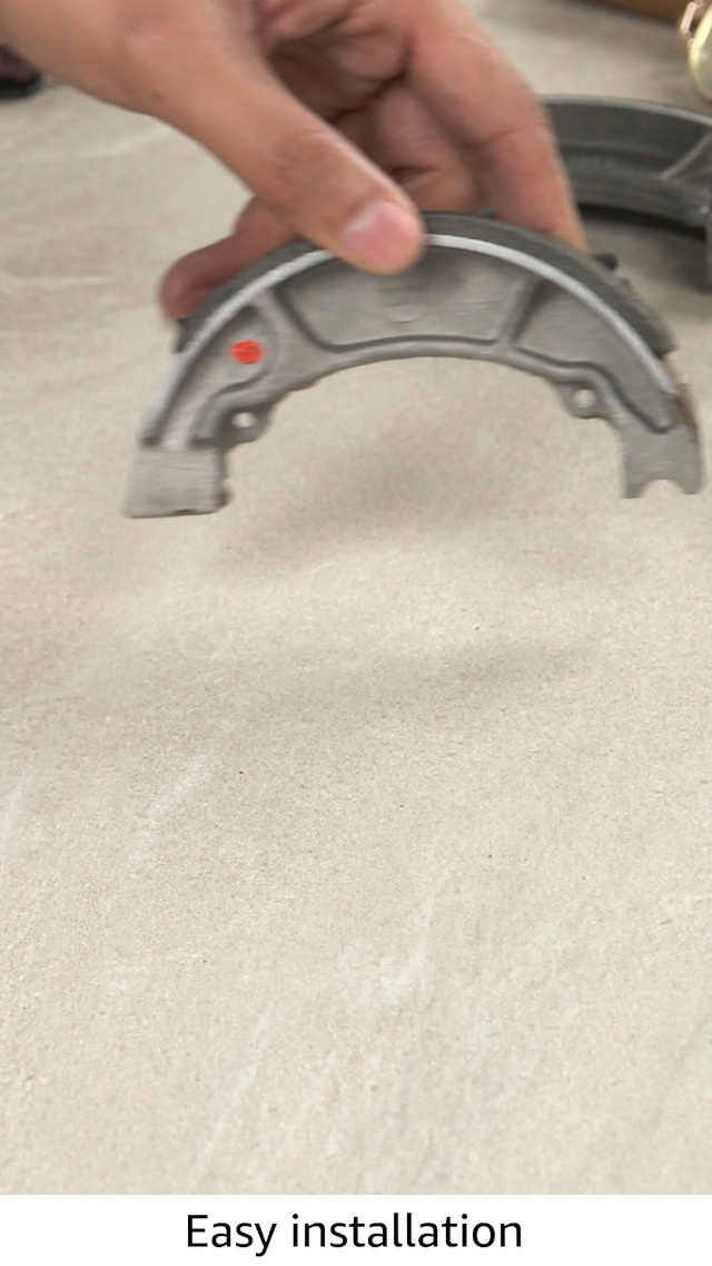 NIKAVI Front & Rear (Combo) Brake Pad + Brake Shoe Set Compatible