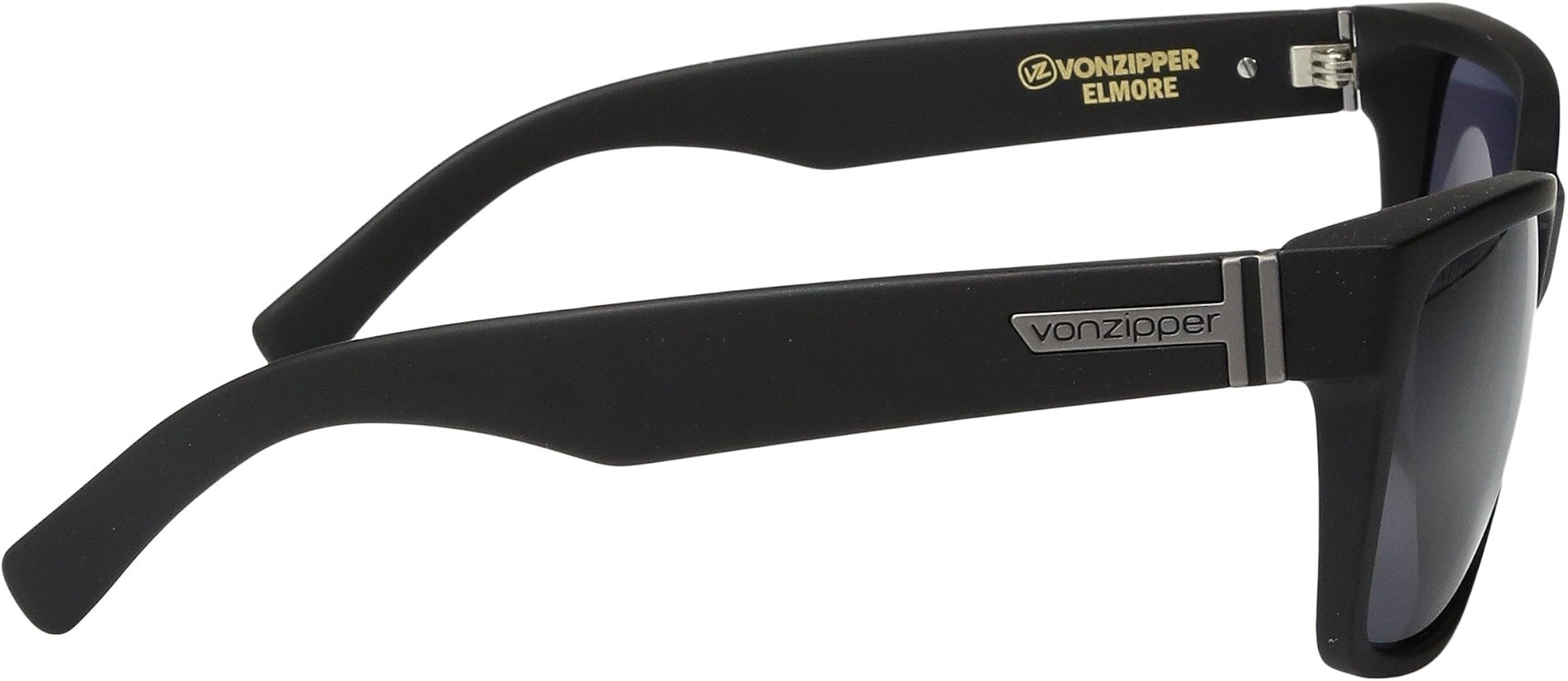 Amazon.co.jp: VonZipper メンズ エルモア サングラス ブラックサテン