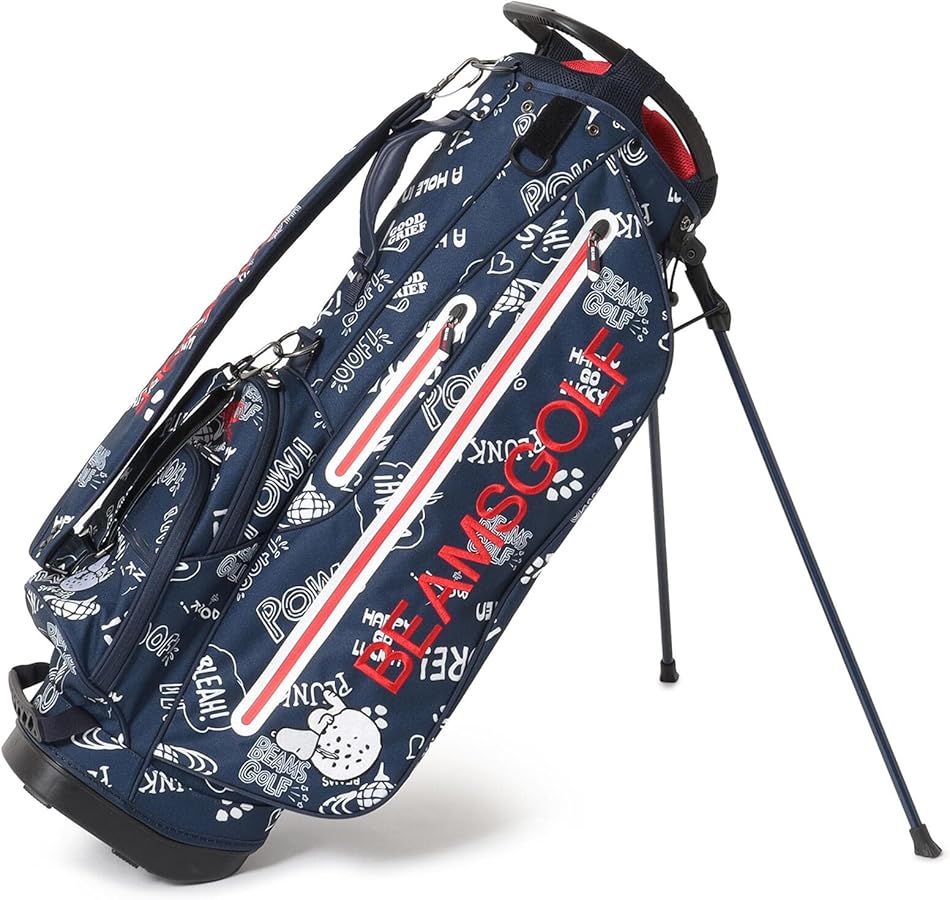 Amazon.co.jp: [ビームスゴルフ] バッグ キャディバッグ PEANUTS 別注