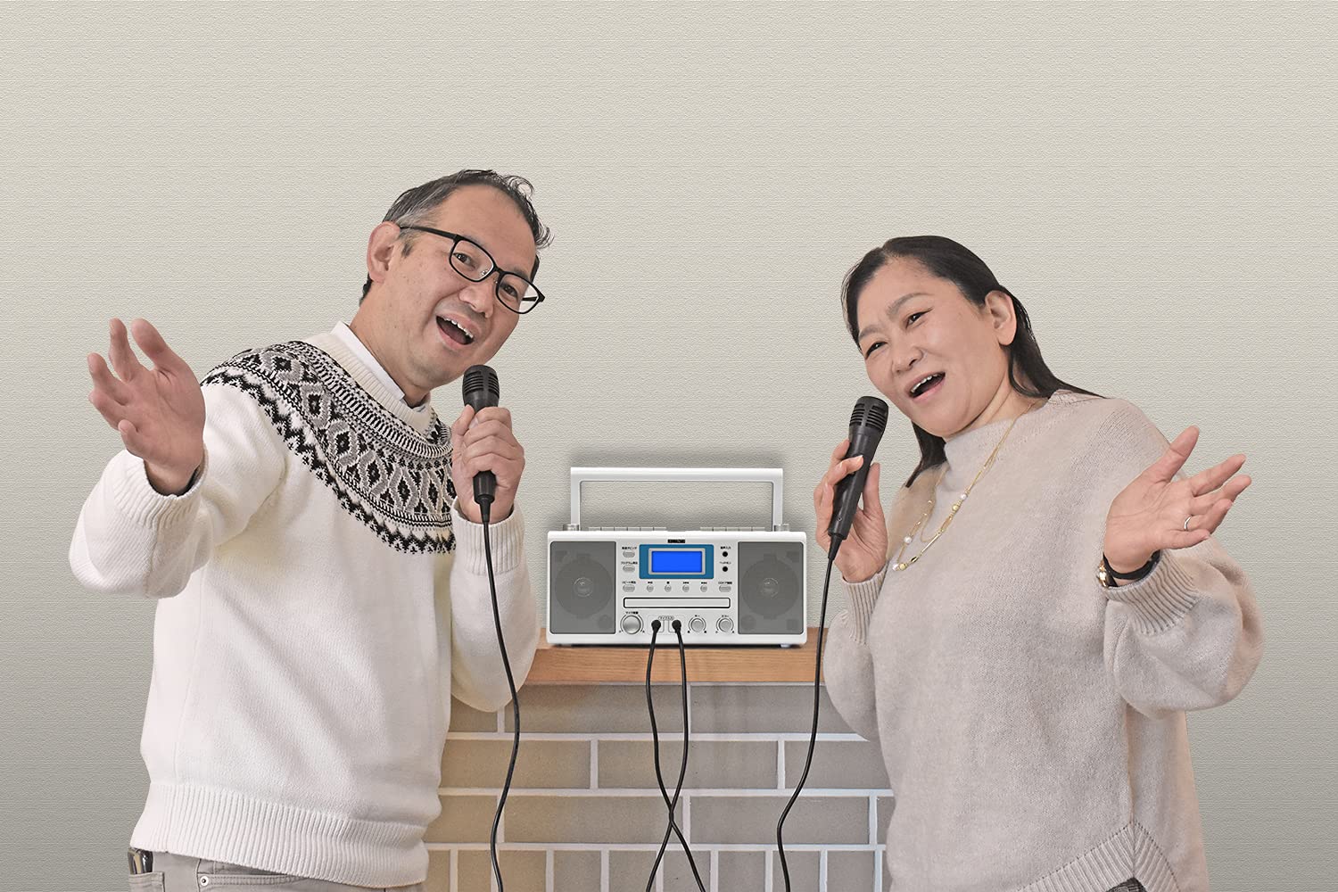 Amazon.co.jp: クマザキエイム カラオケCDダブルラジカセ WUTA ウータ