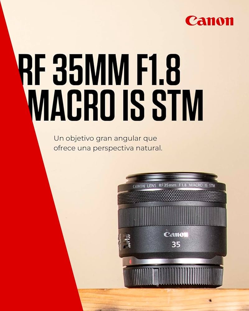 Amazon.co.jp: Canon 単焦点広角レンズ RF35mm F1.8 マクロ IS STM