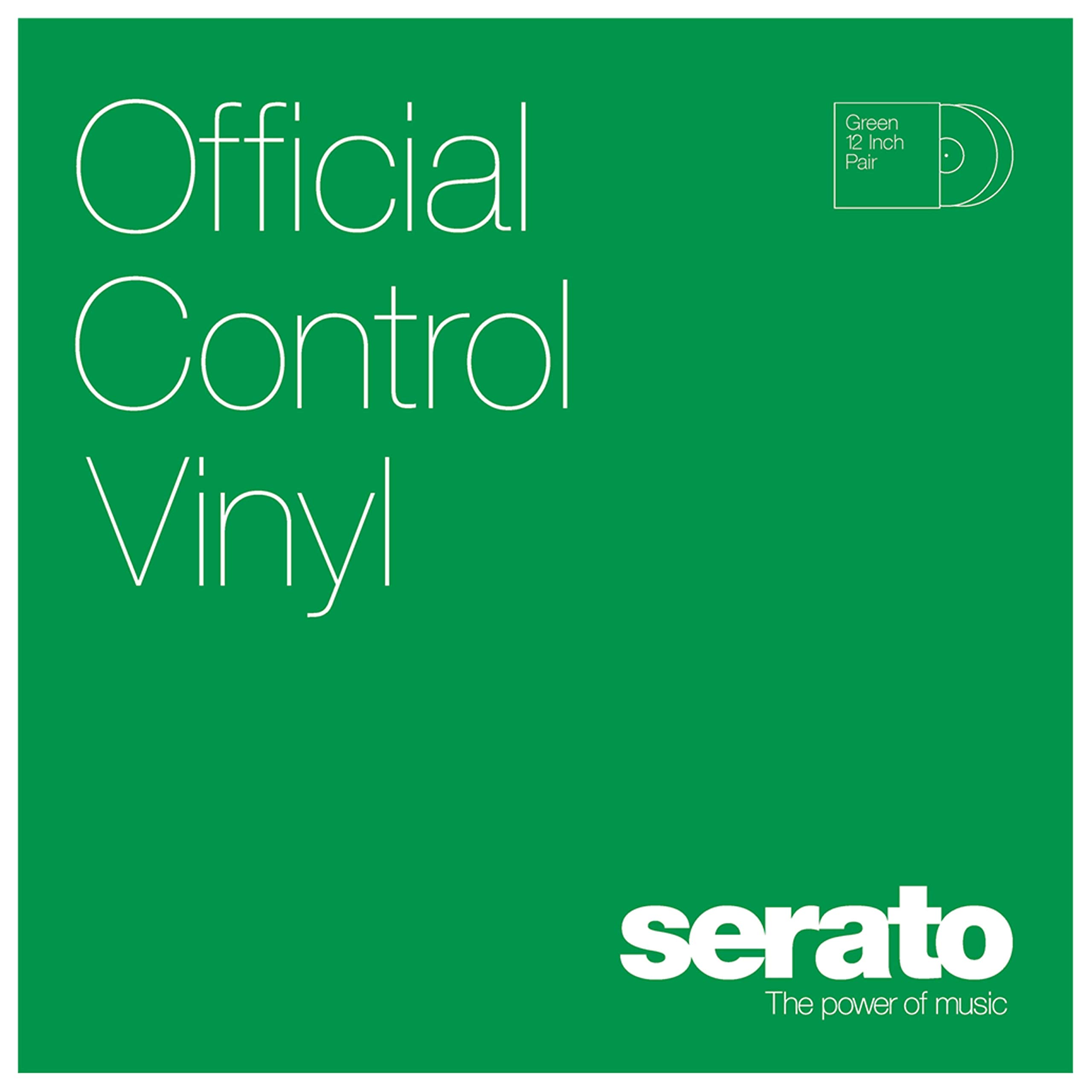 Amazon | Serato 12 Serato Control Vinyl [Green] 2枚組 コントロール