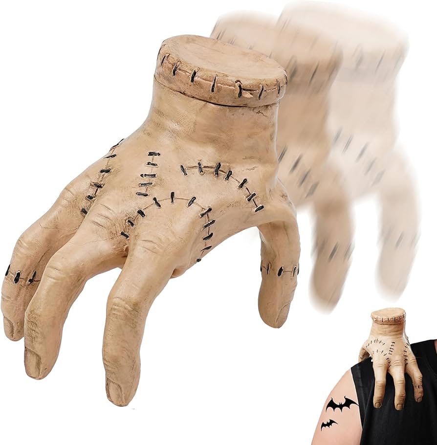 Amazon.co.jp: Syongzida Wednesday Addams Family Thing Hand、電動