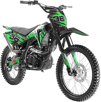Amazon.com: HHH Apollo AGB 36 Adult 5 Speed Dirtbike Pitbike Gas
