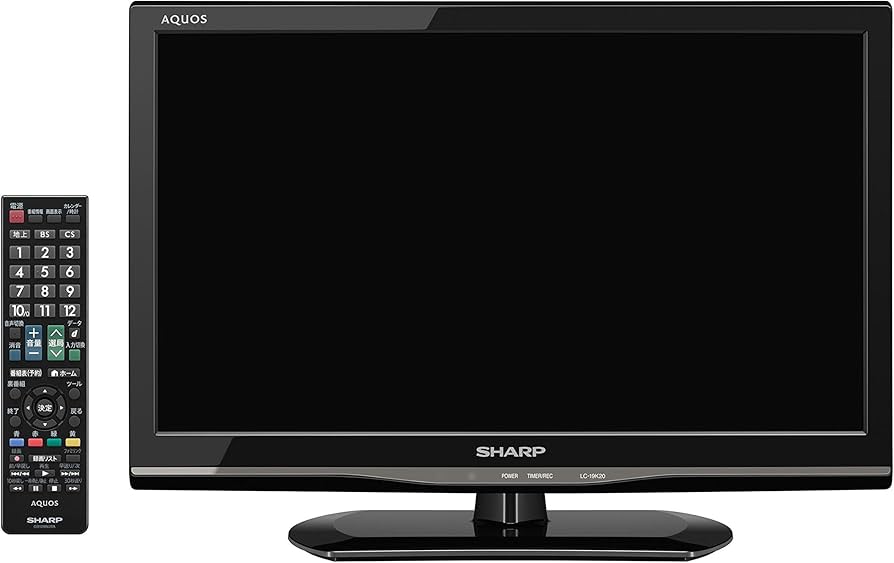 Amazon | シャープ 19V型 ハイビジョン 液晶テレビ ブラック AQUOS LC