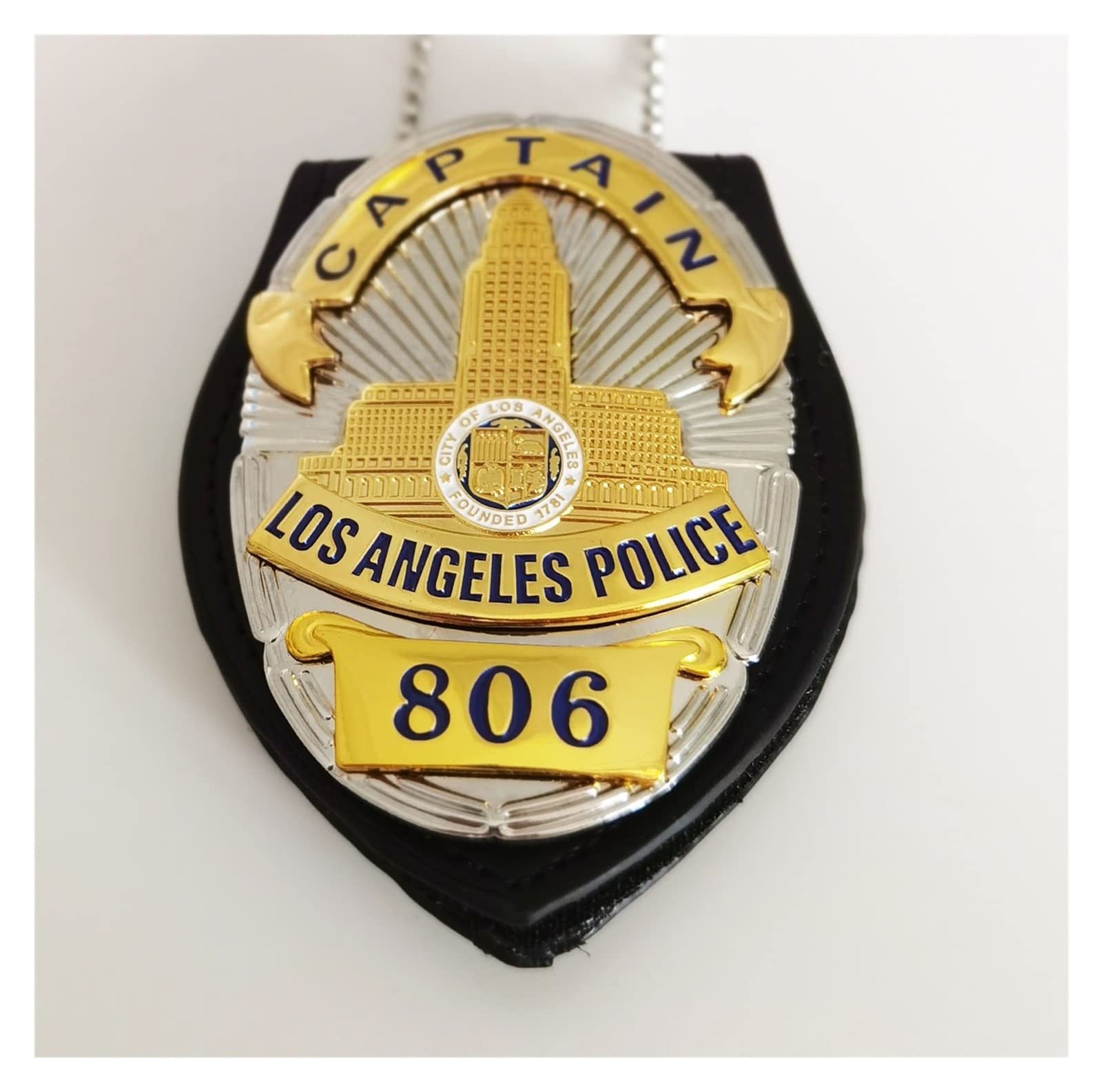 Amazon.co.jp: American Los Angeles Badge LAPD Detective Badge No