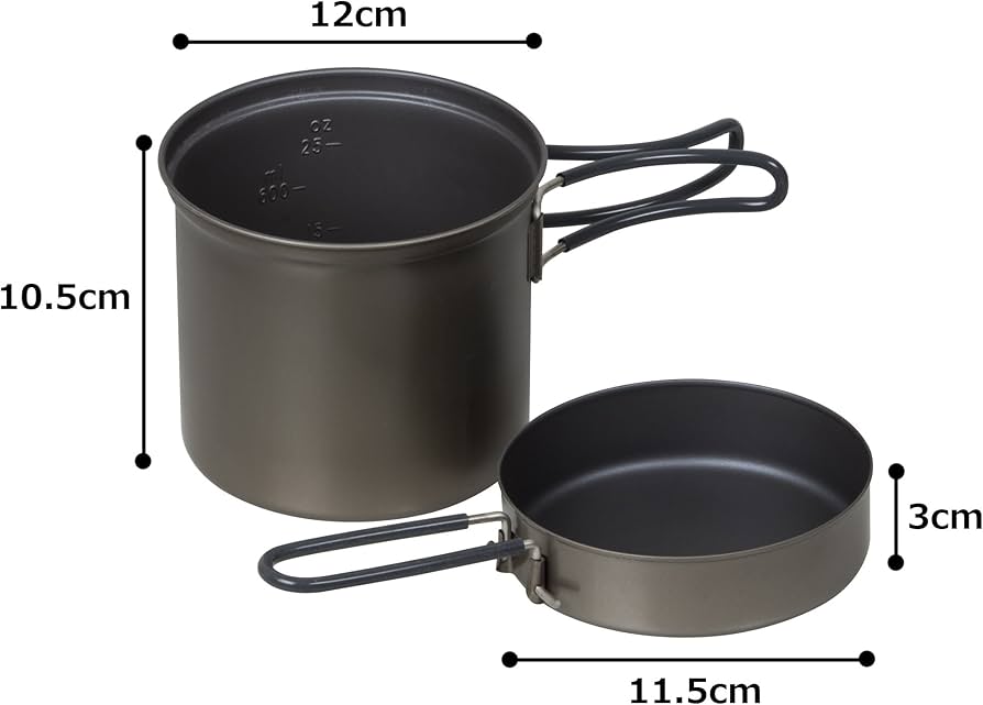 Amazon.co.jp: エバニュー(EVERNEW) チタンクッカー深型 セラミック