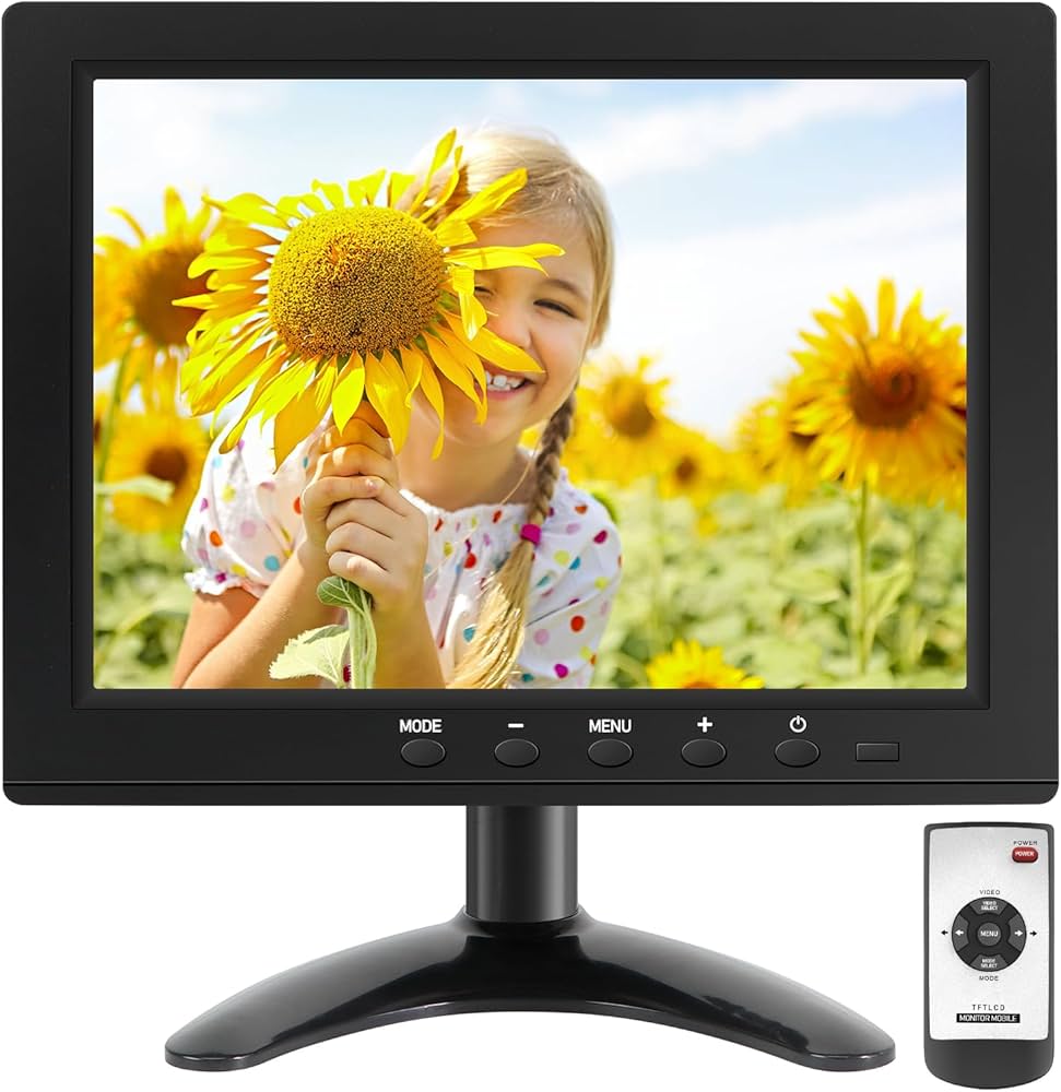 Amazon.co.jp: 8インチモニター 液晶TFTスクリーン HD BNC/AV/HDMI/VGA