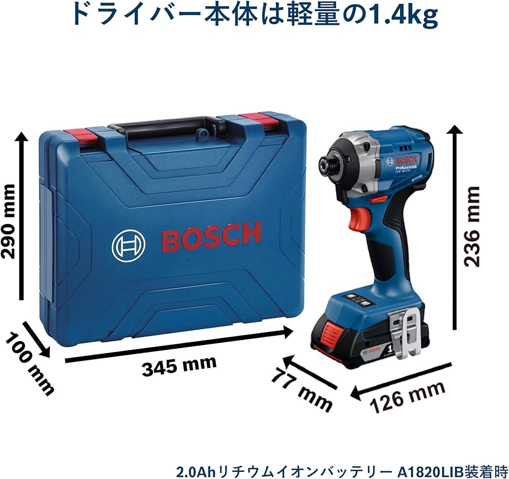 Amazon | Bosch Professional(ボッシュ)18V インパクトドライバー プロ
