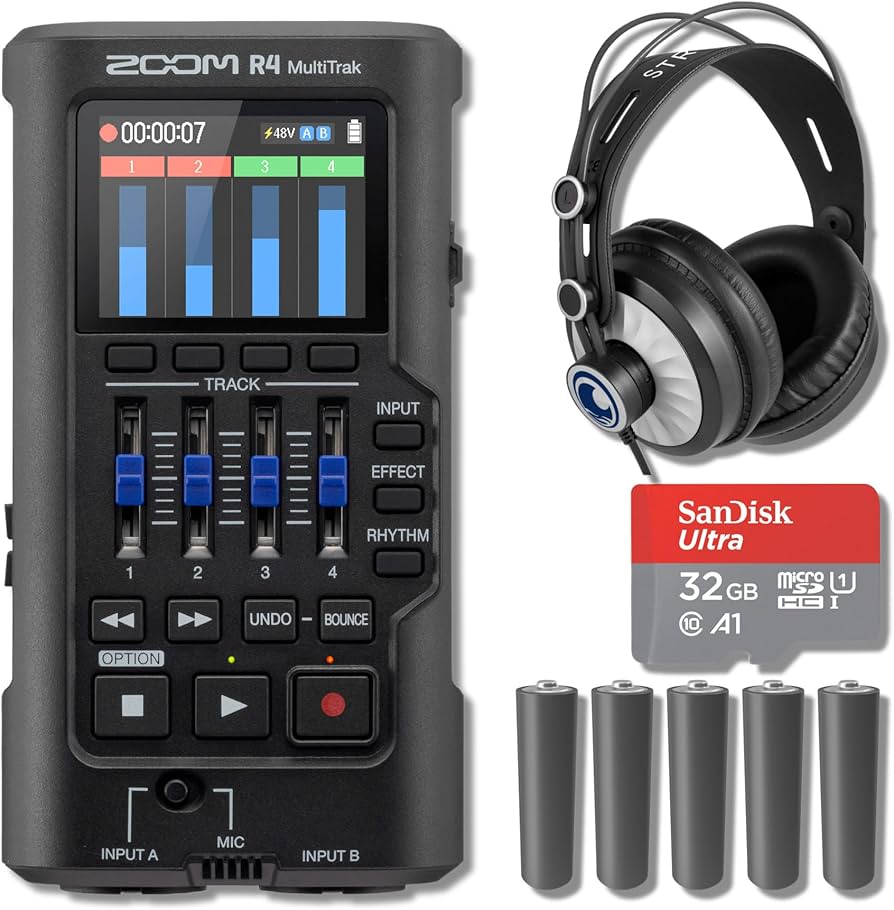 Amazon.com: Zoom R4 MultiTrak 32-Bit Float Digital Recorder and