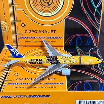 Amazon | ANA B777-200ER JA743A C-3PO 1/500 | プラモデル 通販