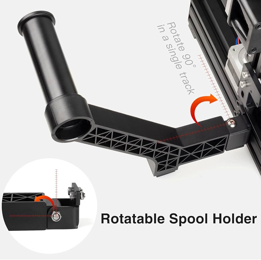 Amazon | Original Creality 回転可能フィラメントスプールホルダー