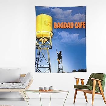 Amazon.co.jp: 映画ポスターバグダッドカフェキャンバスポスター