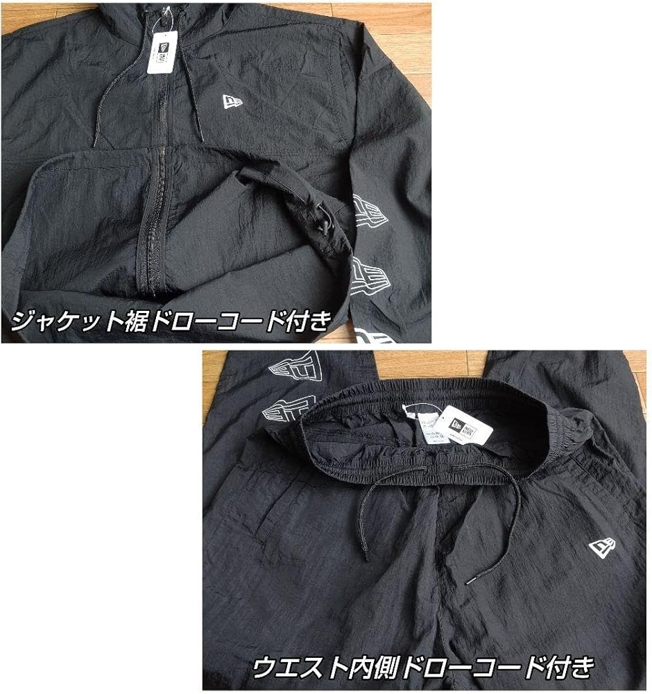 Amazon | NEW ERA ニューエラ ゴルフ 上下セット ナイロン パーカー