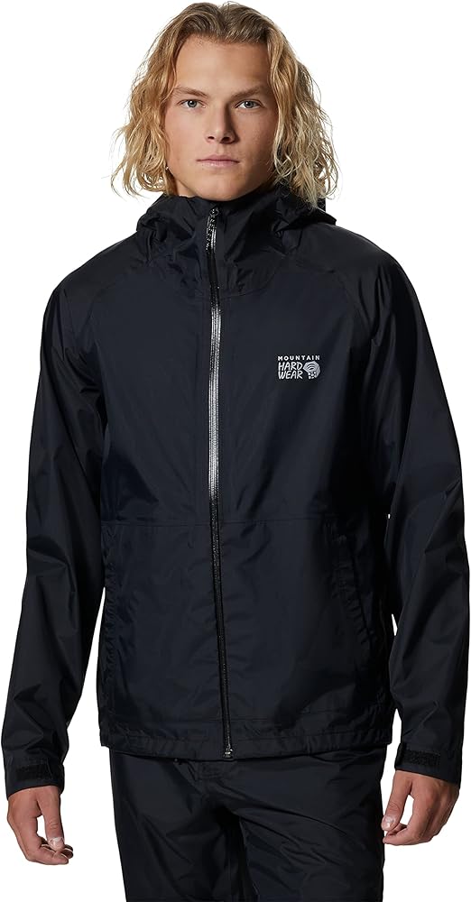 Mountain Hardwear Men's Threshold Jacket, Black, Small at Amazon