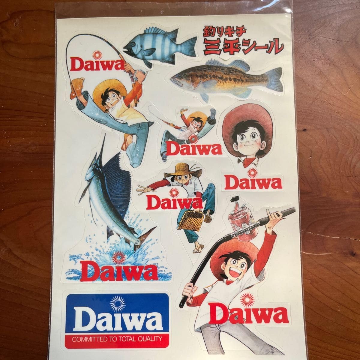 Amazon.co.jp: ダイワ 釣りキチ三平のステッカー : スポーツ＆アウトドア