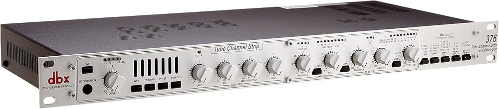 dbx 376 Tube Preamp Channel Strip with Digital Out : Amazon.in