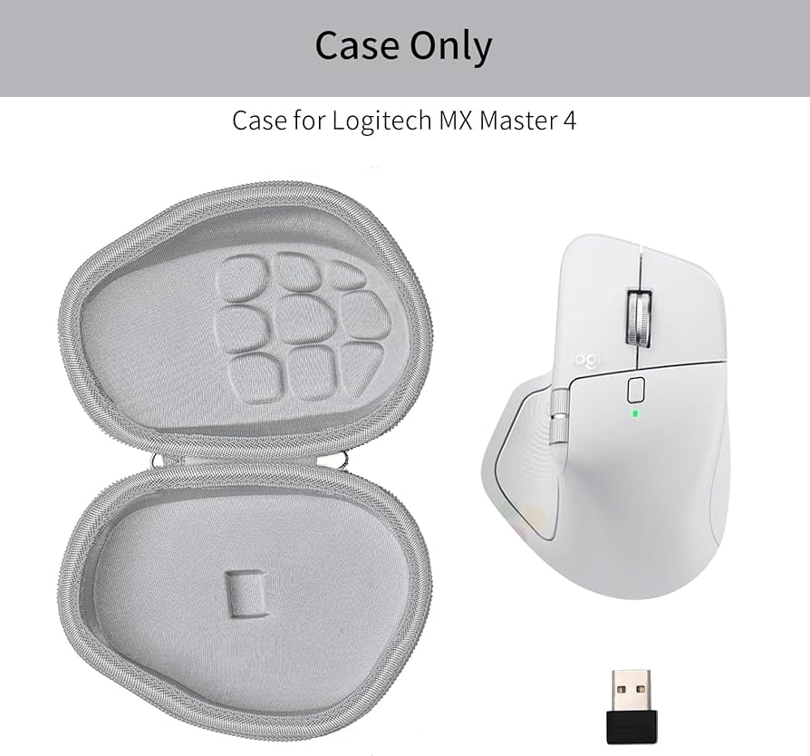 Amazon.co.jp: Logitech MX Master 4 / MX Master 3 対応ケース、耐