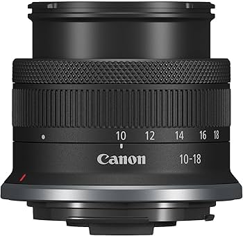 Amazon.com : Canon RF-S10-18mm F4.5-6.3 is STM Ultra-Wide-Angle