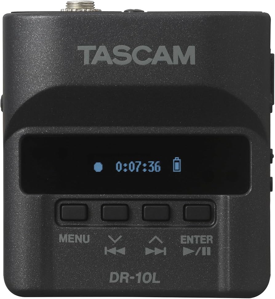 Amazon | TASCAM(タスカム) DR-10L ピンマイクレコーダー 黒 Youtube