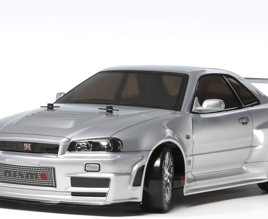 Amazon.com: Tamiya 300058605-1:10 RC Nismo R34 GT-R Z-Tune (TT-02D