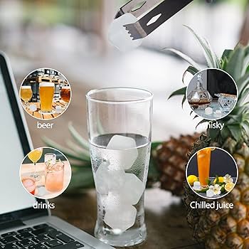 Amazon.co.jp: 再利用可能なアイスキューブ 60個パック プラスチック