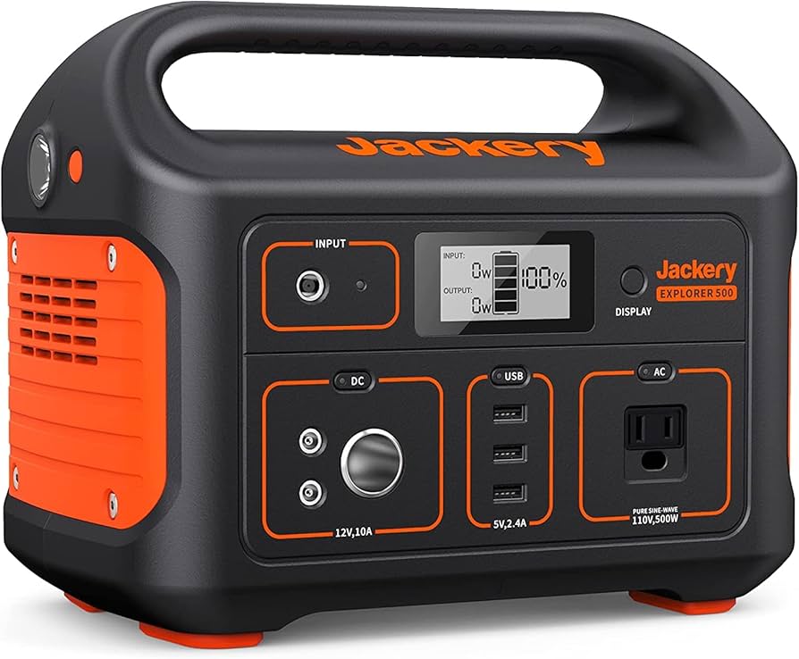 Amazon.com : Jackery Portable Power Station Explorer 500, 518Wh