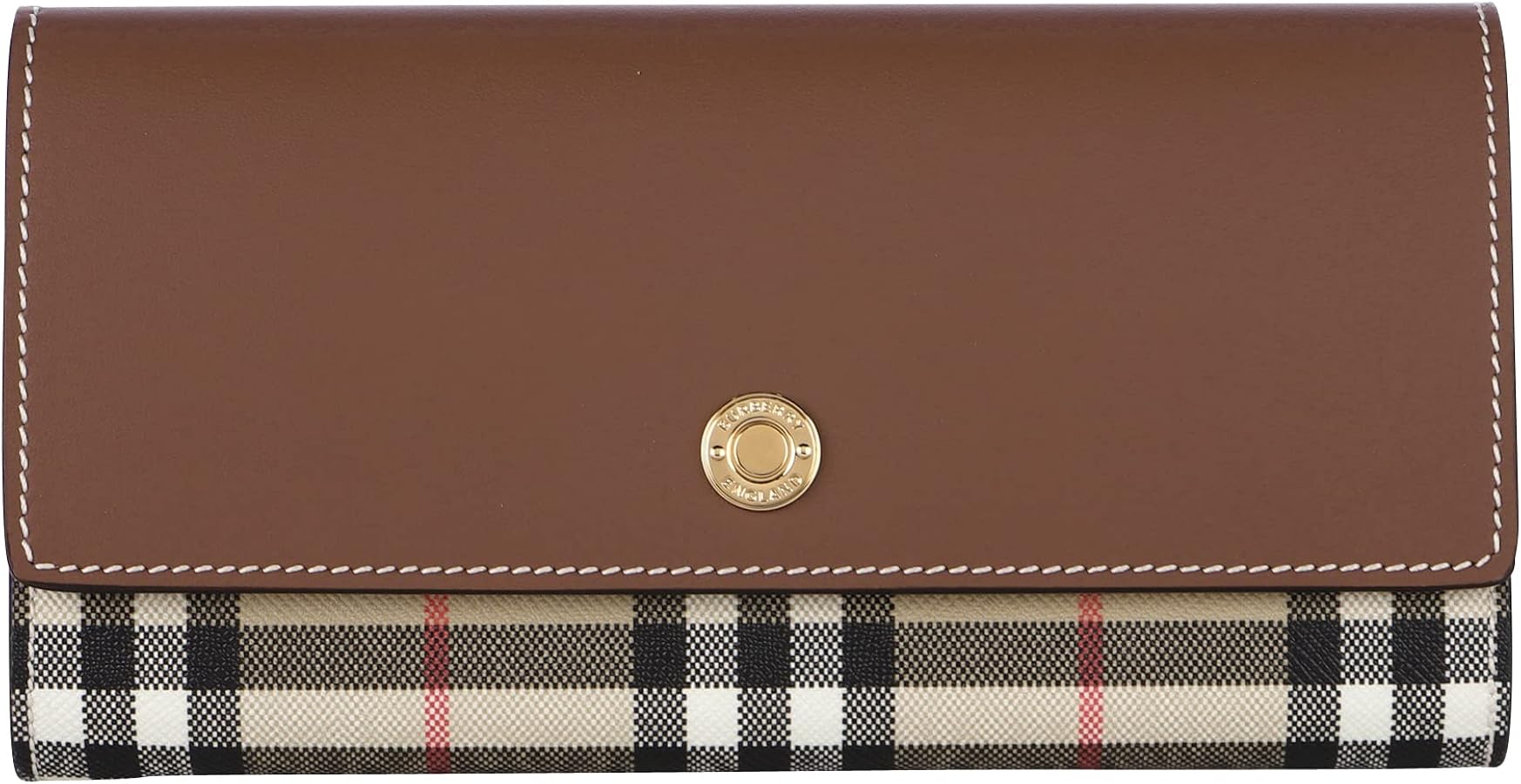 Amazon | バーバリー 長財布 レディース ブラウン 8049256 TAN [並行