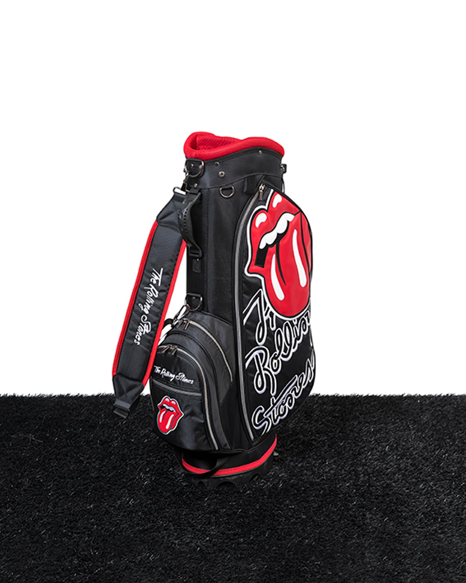 Amazon | The Rolling Stones 公式 Red Lick キャディバッグ | バック