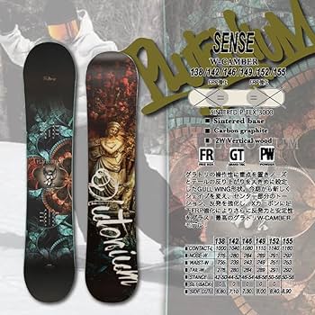 Amazon | スノーボード Plutonium プルトニウム SENSE 2025. モデル