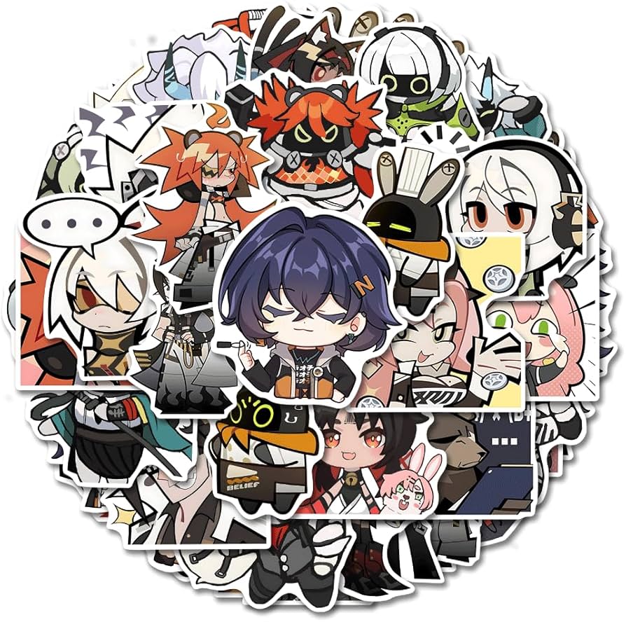 Amazon.co.jp: ゼンレスゾーンゼロ ステッカー 108枚入り ゼンゼロ