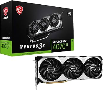 Amazon | MSI グラフィックスボード GeForce RTX 4070 Ti VENTUS 3X
