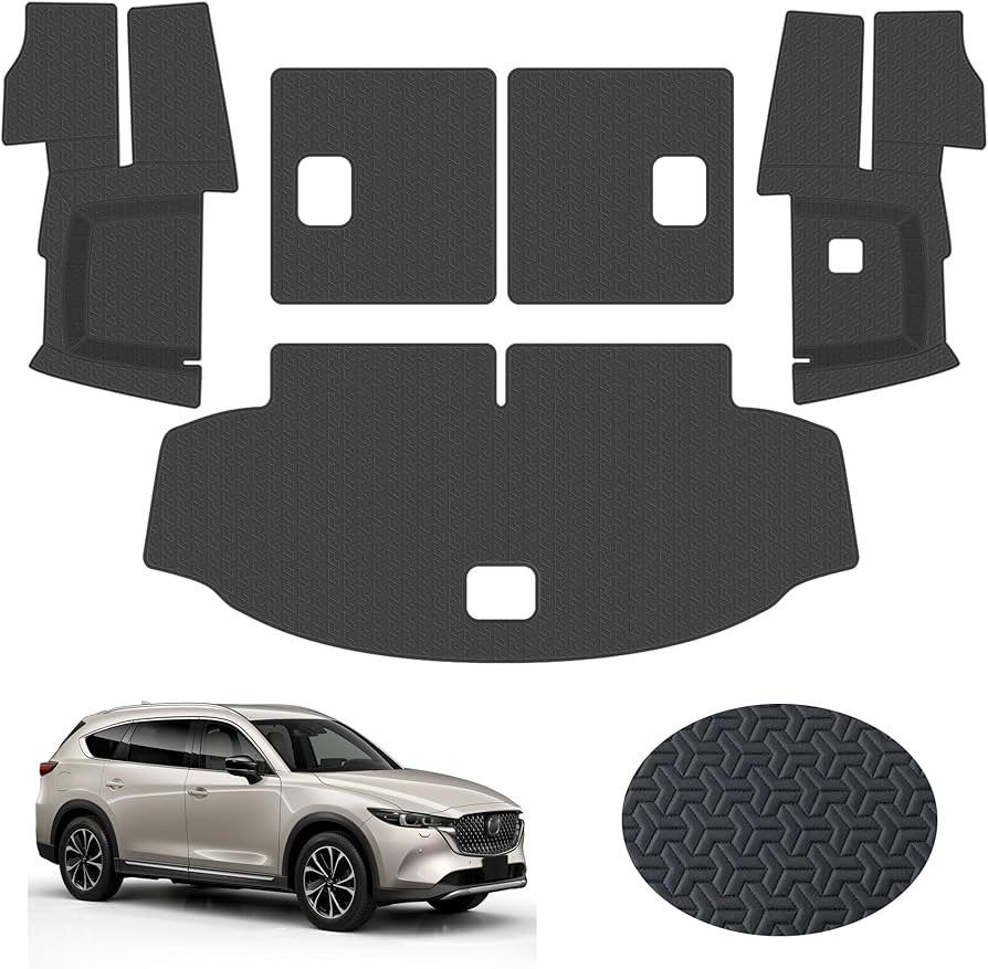 Amazon.co.jp: RAWAKORW 新型 CX-8 ラゲッジマット KG系 2017年-現行