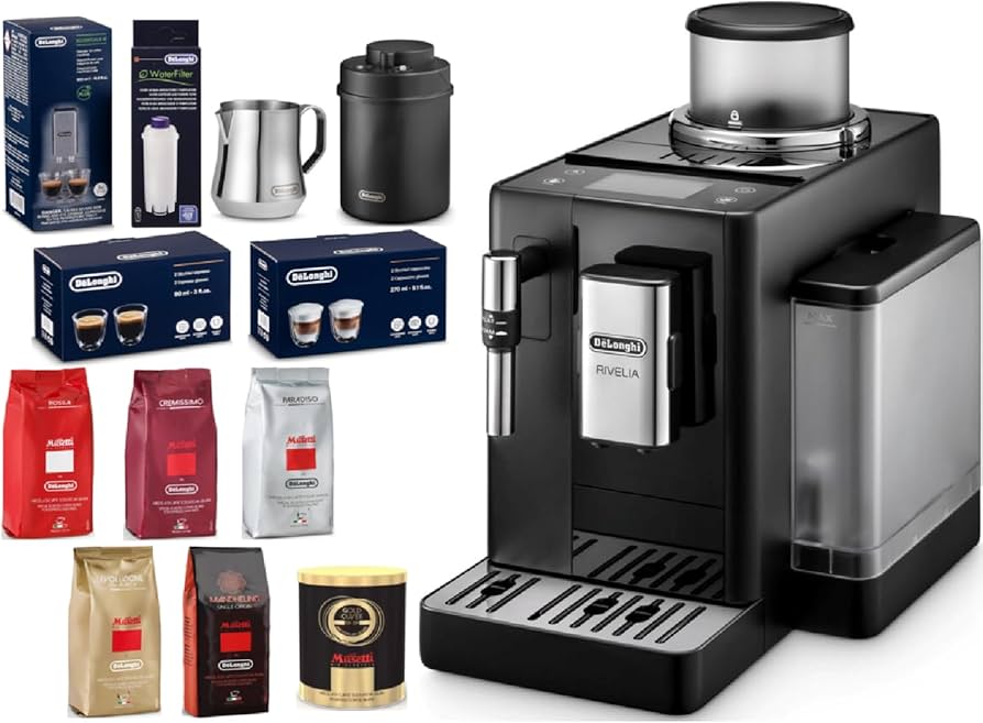 Amazon.co.jp: デロンギ 全自動コーヒーマシン リヴェリア フルセット