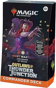 MTG Os Fora da Lei de Encruzilhada do Trovão - Commander Deck Most