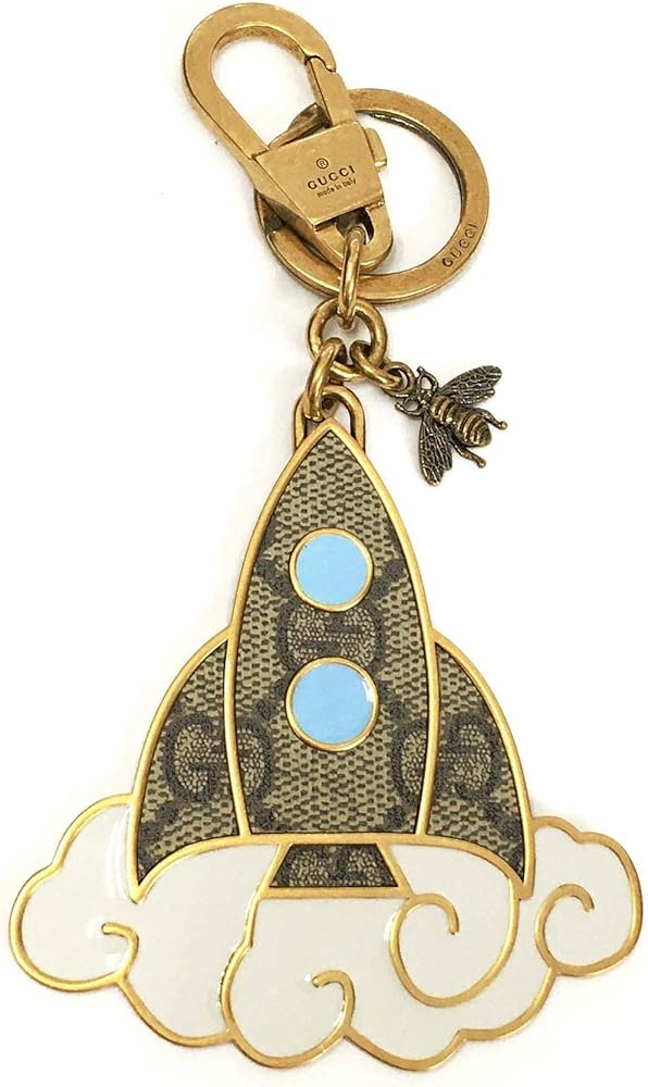Amazon.co.jp: [グッチ] アウトレット キーホルダー ロケット＆ビー(蜂