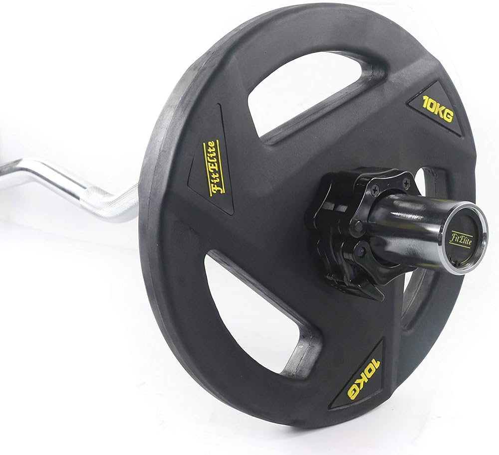 Amazon | FitElite(フィットエリート) オリンピックバーベルカラー（2