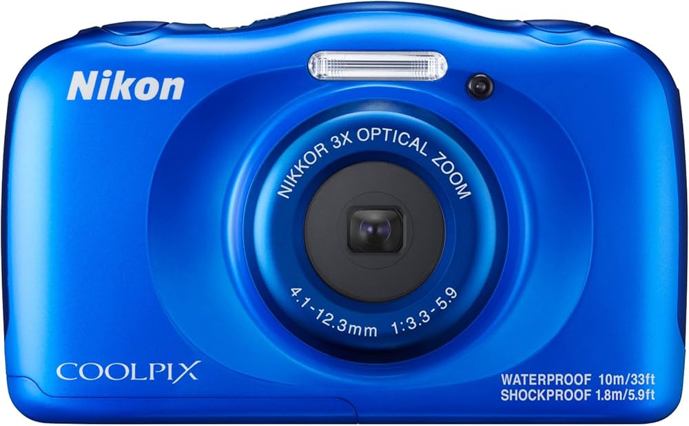 Amazon | Nikon COOLPIX W100 (ブルー) | コンパクト 通販