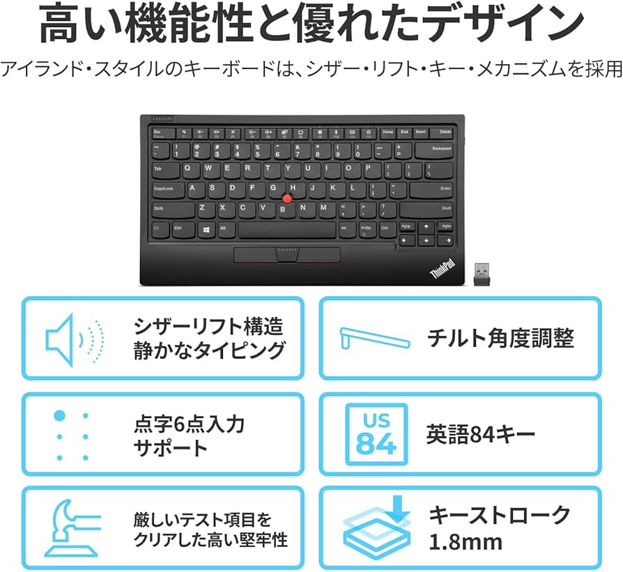 Amazon.co.jp: Lenovo ThinkPad トラックポイント キーボード II