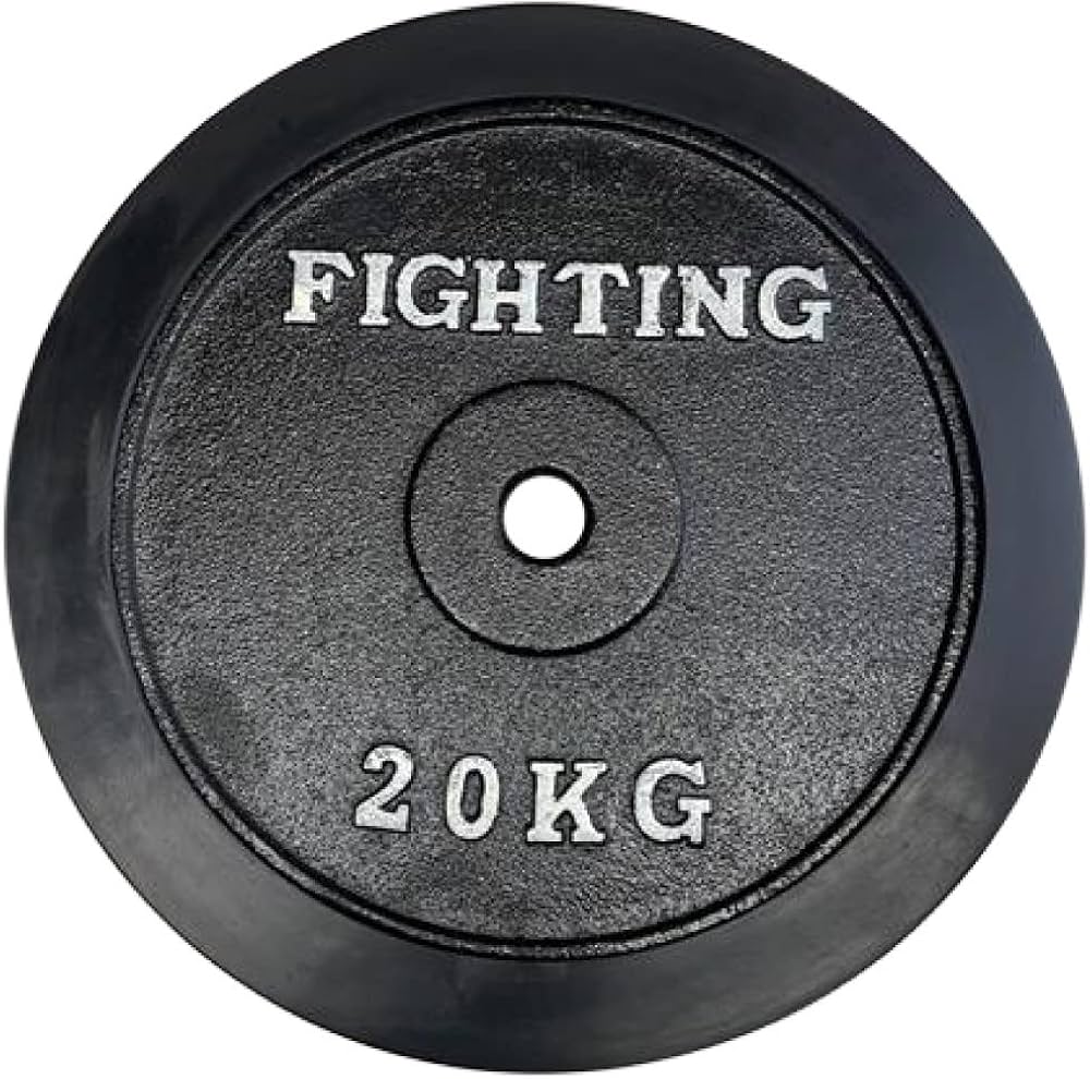 Amazon | プレート ラバータイプ バーベル ダンベル 兼用 筋トレ