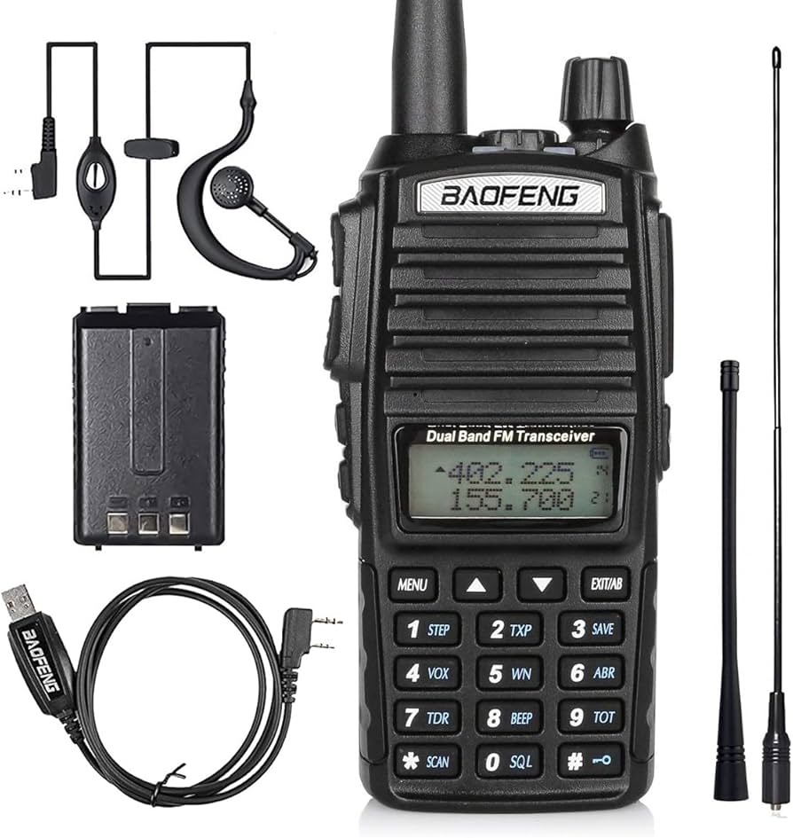 Amazon | トランシーバー 無線機 5W U/Vデュアルバンド 超長距離タイプ
