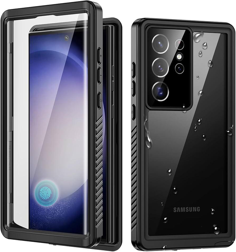 Amazon.co.jp: Lanhiem Samsung Galaxy S23 Ultra 5G 防水ケース 完全