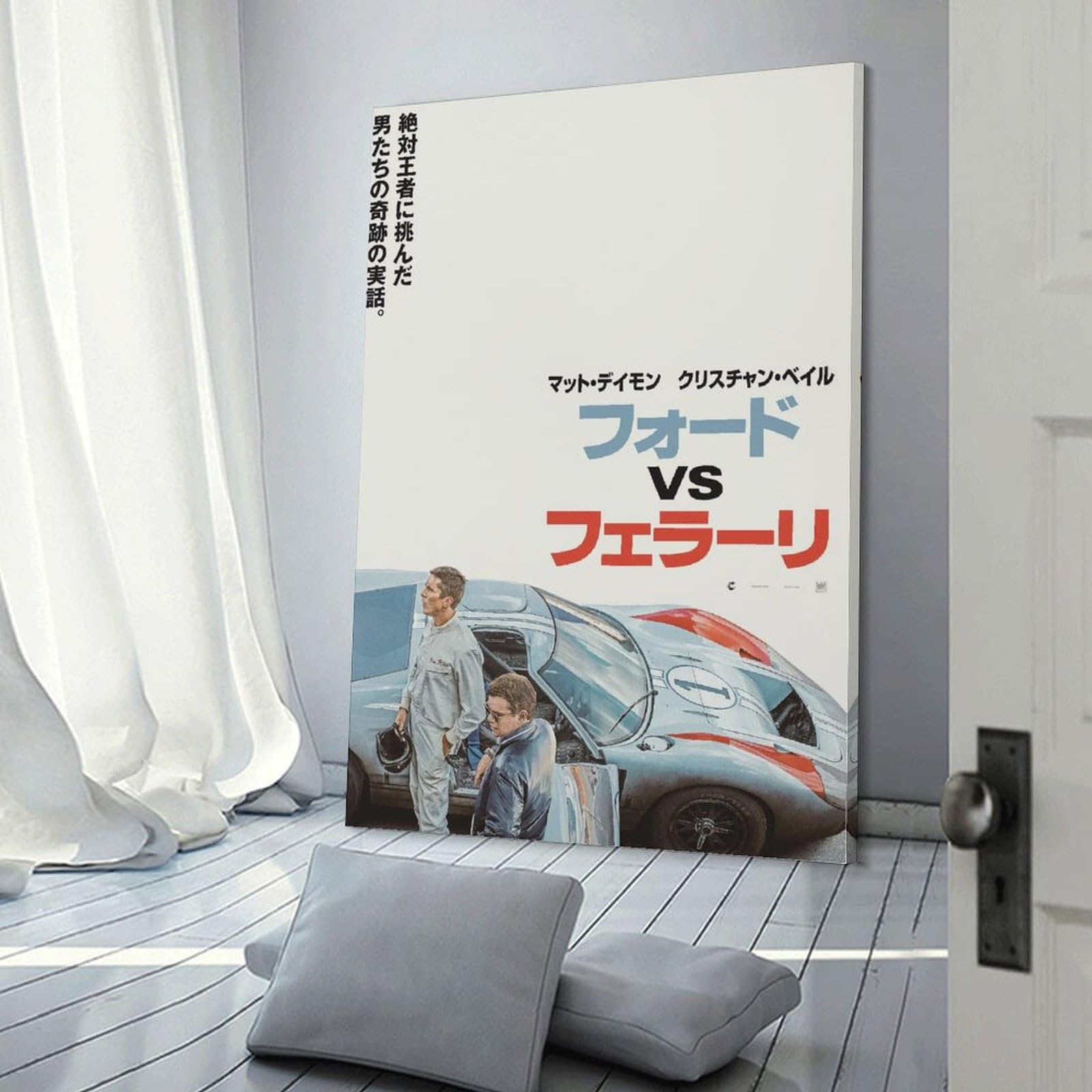 Amazon.co.jp: 映画ポスター フォード対フェラーリ ポスター 装飾画