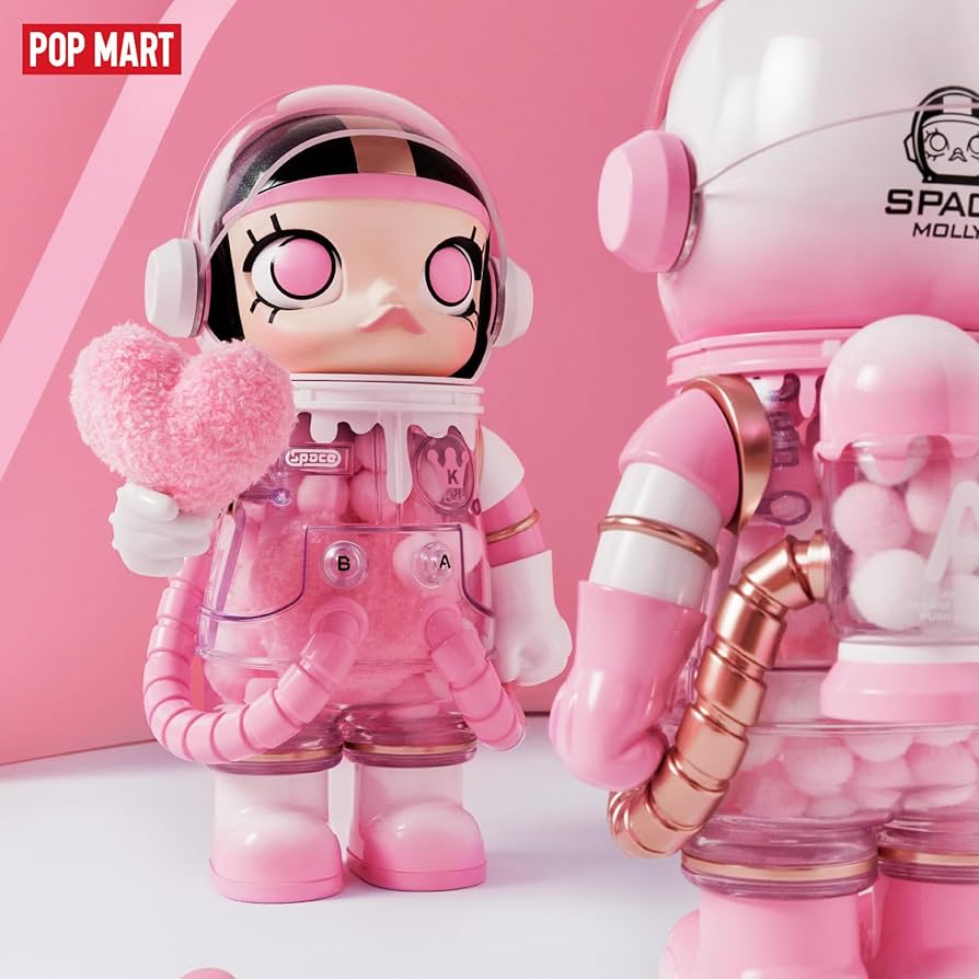 Amazon.co.jp: POP MART MEGA Space Molly 400% 心からの言葉