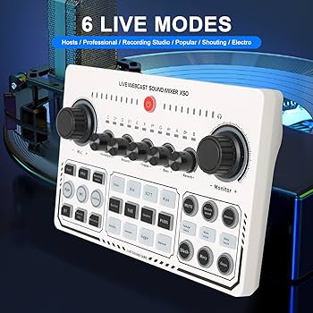 Amazon.com: X50 Live Sound Card, 12 Warm Sound Effects, One Touch