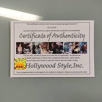 Amazon.co.jp: D.J.ソーダ 2Lサイズ写真 DJ SODA 直筆サイン入り