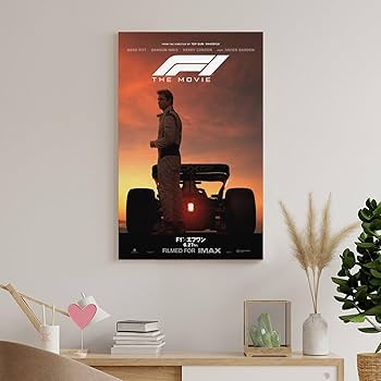 Amazon.co.jp: 映画 F1 ポスター (2) プリント モダン ウォールアート