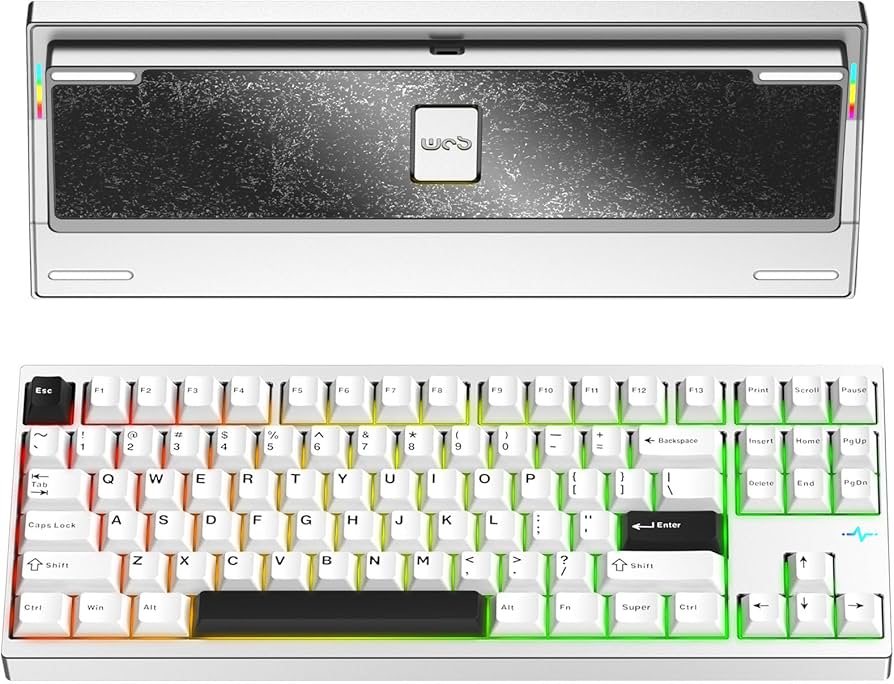 Amazon.com: KEEBMONKEY WOBKEY Crush 80 Reboot CNC Aluminum 5