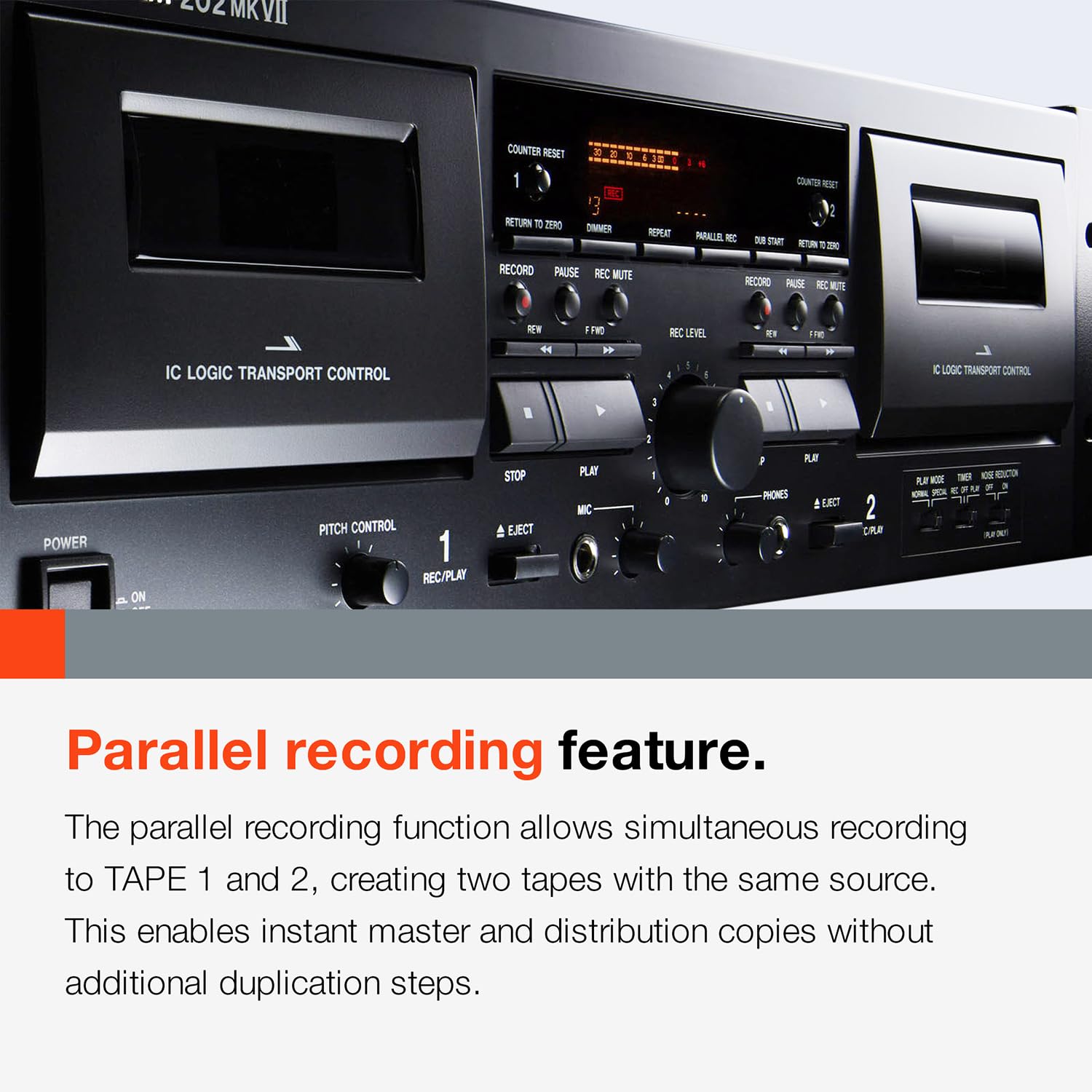 Amazon.co.jp: Tascam ダブルカセットデッキレコーダー USBポート付き